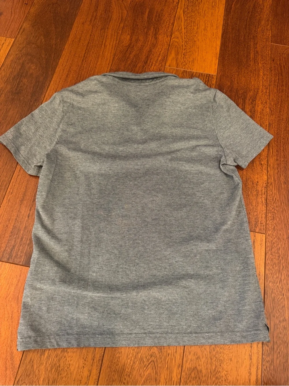 Banana Republic Performance Piqué Polo Shirt | Gray | Size Medium
